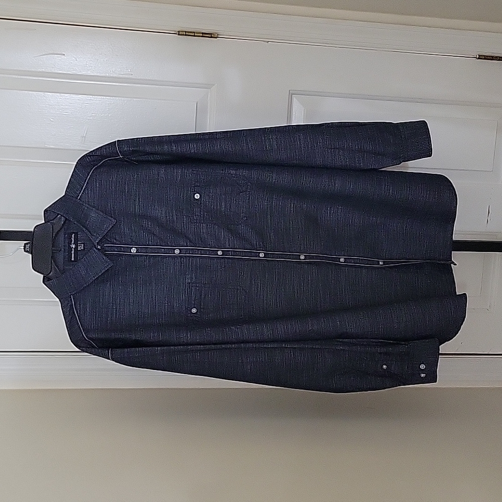 Beverly Hills Polo Club Men's Long Sleeve Button Down Shirt-NWOT